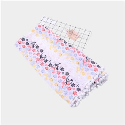 Vintage broderad huvudduk